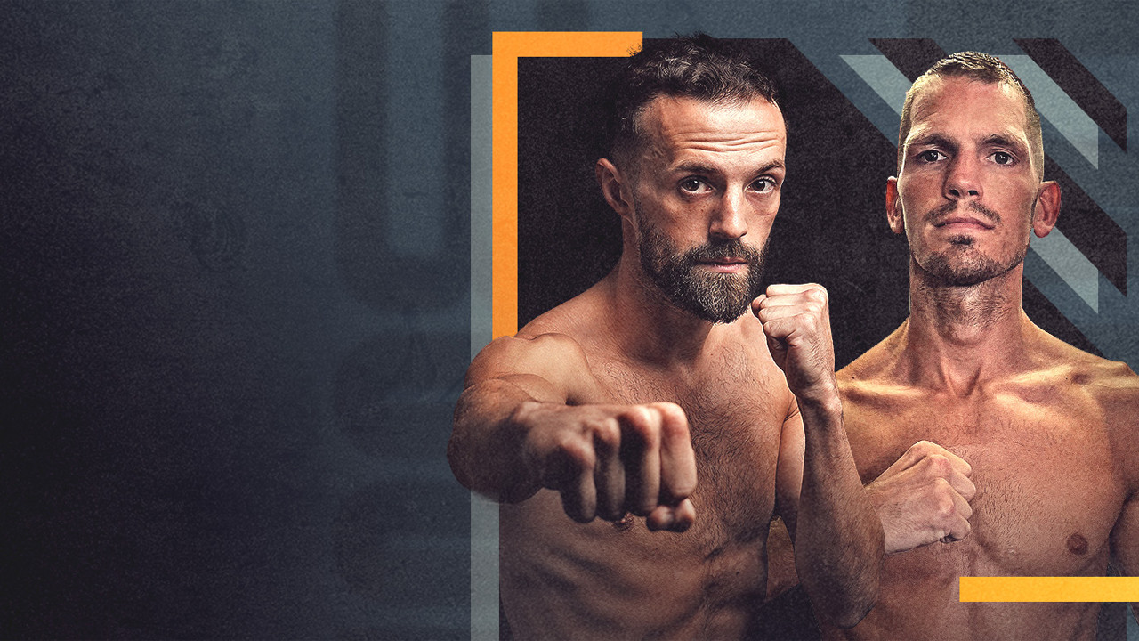 Chris Bourke vs. Ashley Lane backdrop