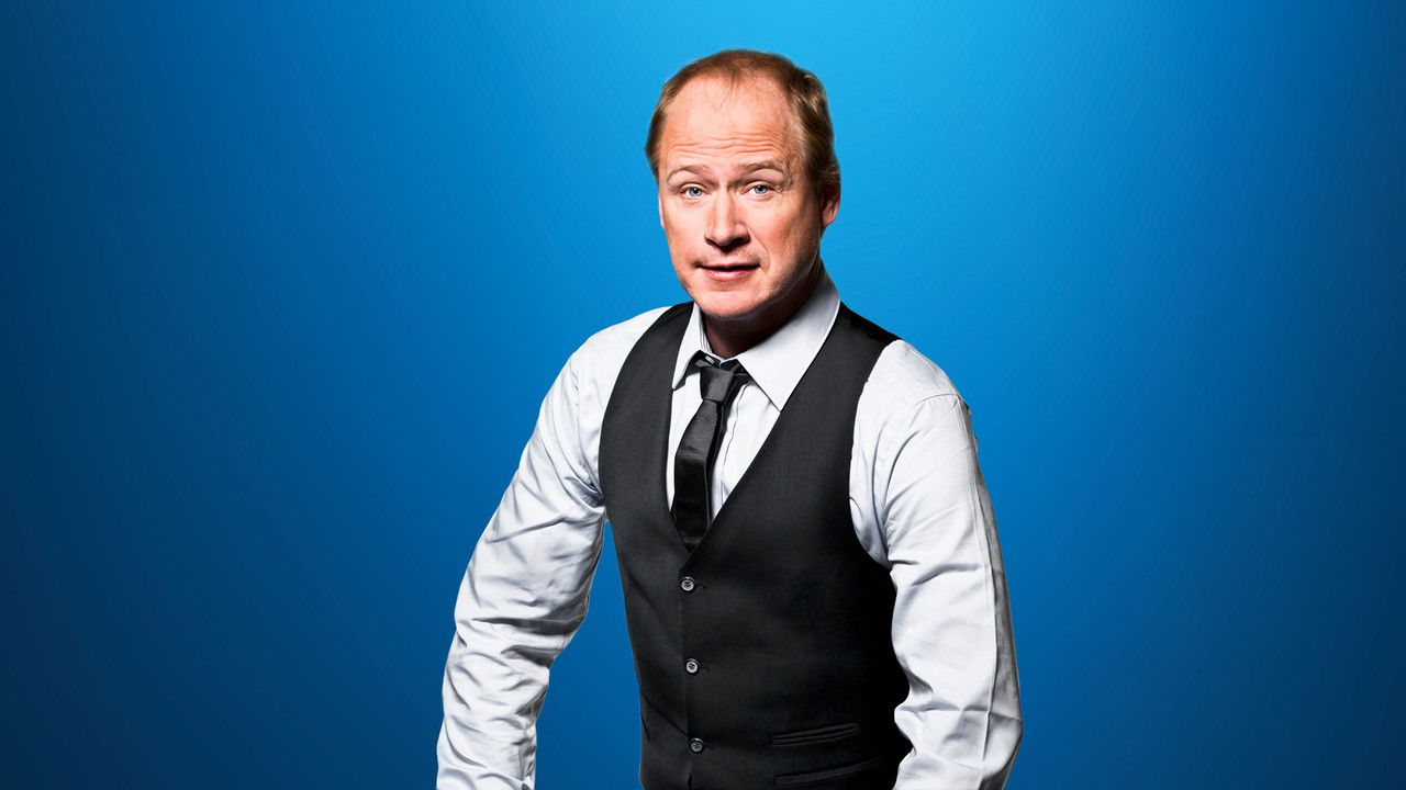 Robert Gustafsson holding the box backdrop