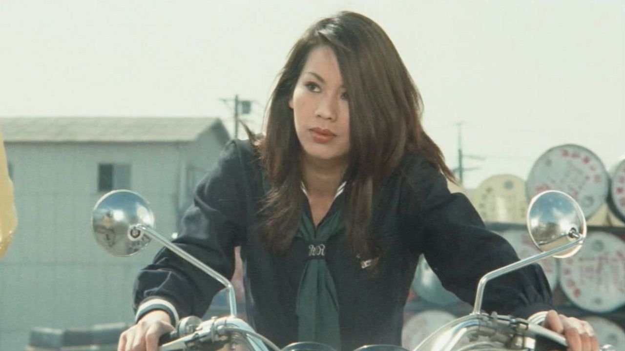 Terrifying Girls' High School: Lynch Law Classroom backdrop