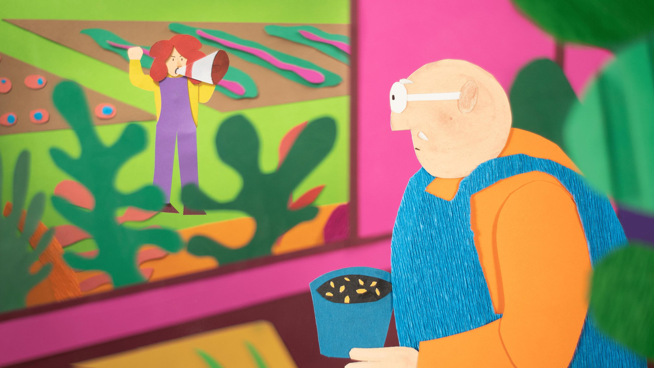 The Last Garden backdrop