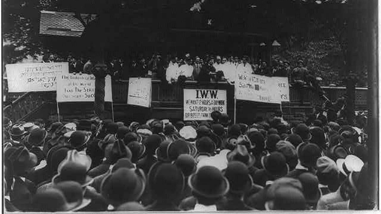 The Wobblies backdrop