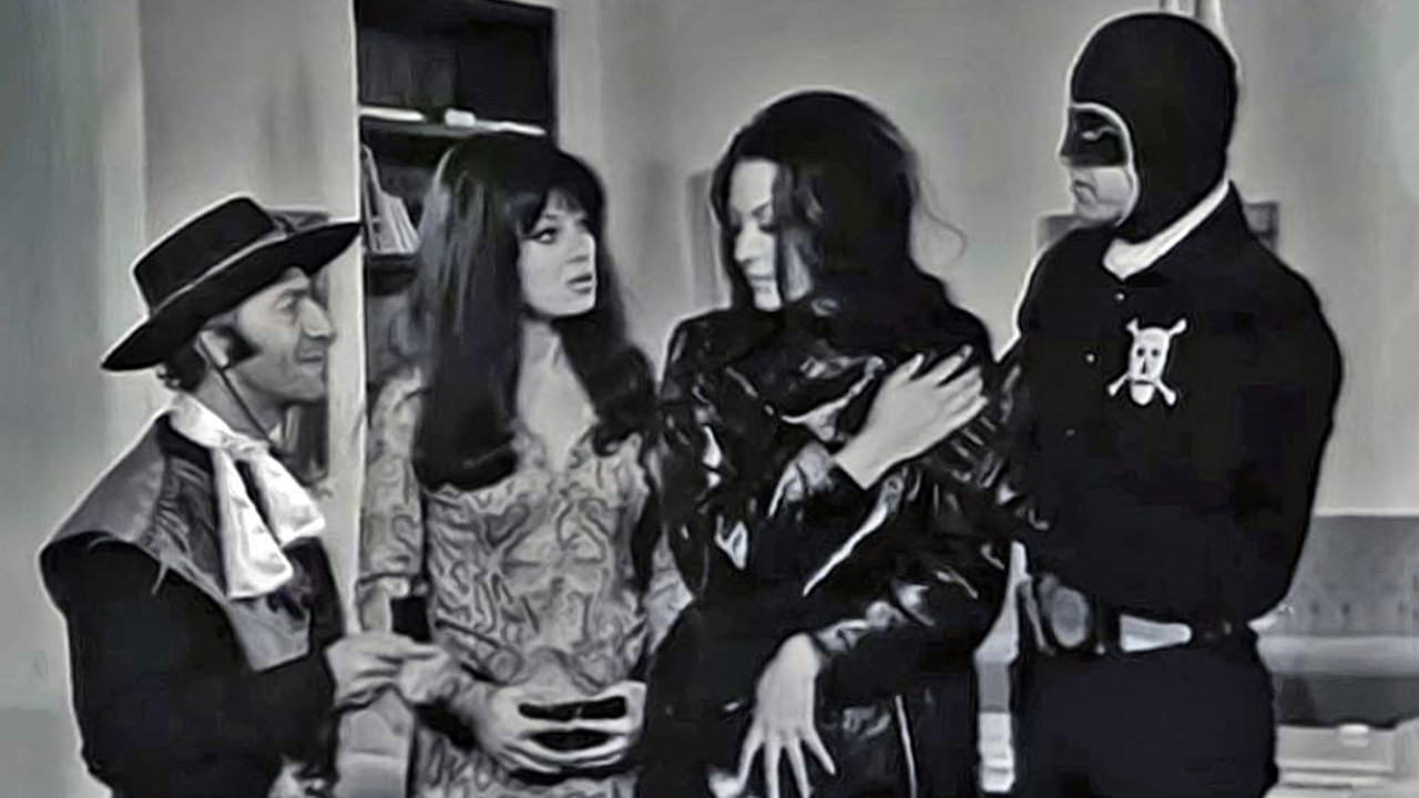 Masked Devil backdrop