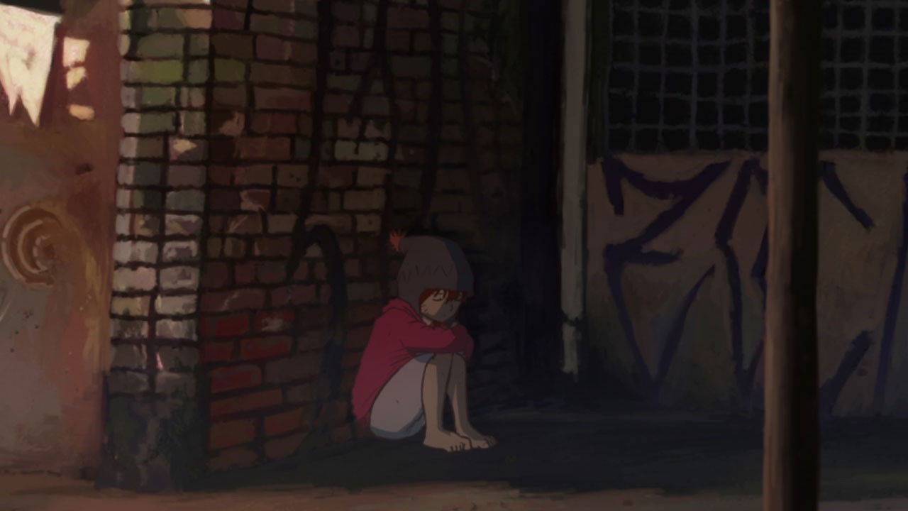 The Little Match Girl backdrop