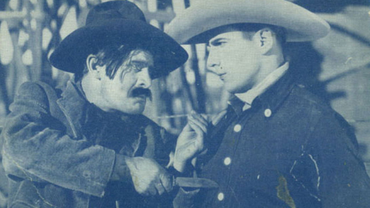 The Cowboy Musketeer backdrop