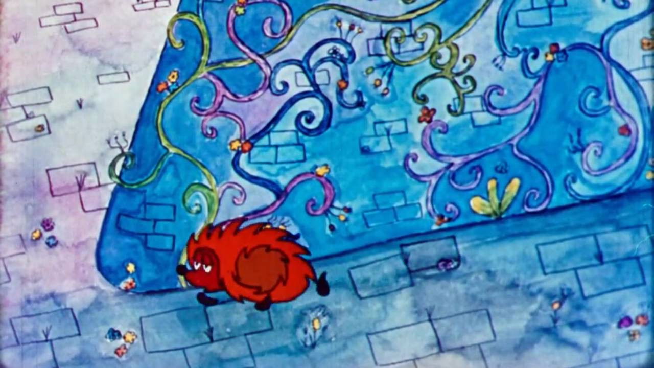 There Was a Hedgehog backdrop