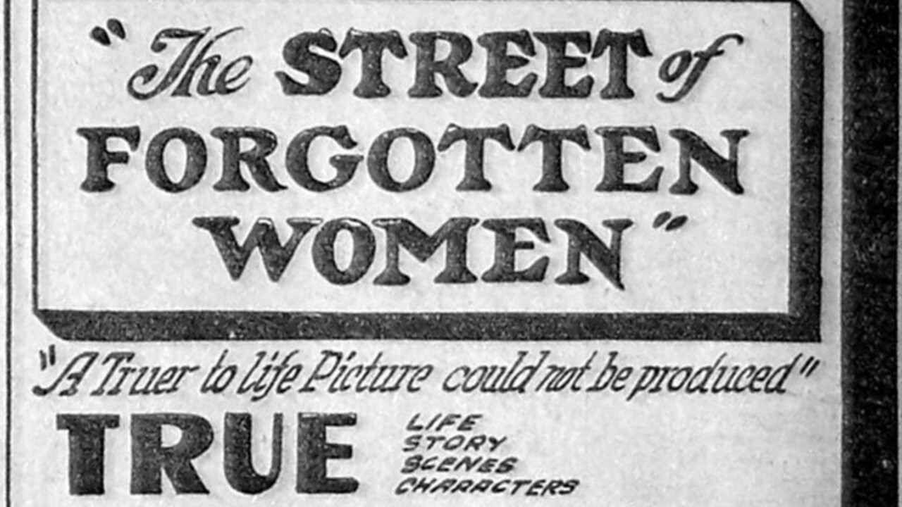 Street of Forgotten Women backdrop