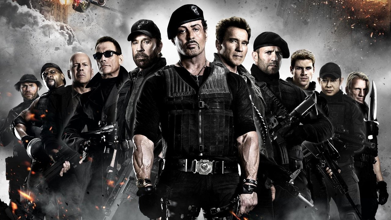 The Expendables 2 backdrop