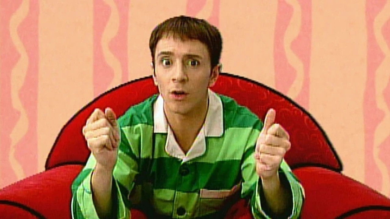 Blue's Clues: Blue's Big Pajama Party backdrop