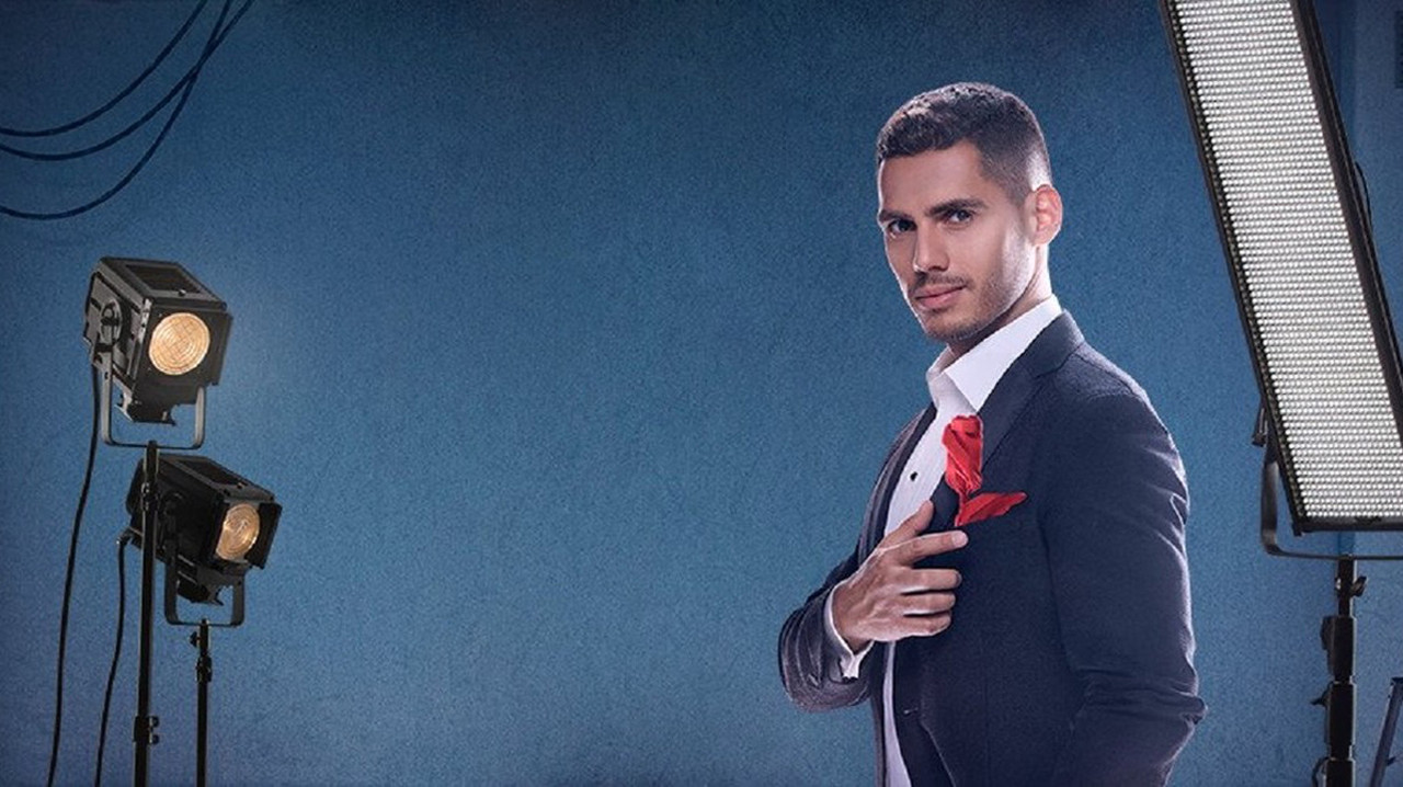 The Bachelor backdrop