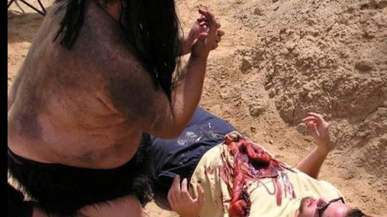 Return to Yucca Flats: Desert Man Beast backdrop