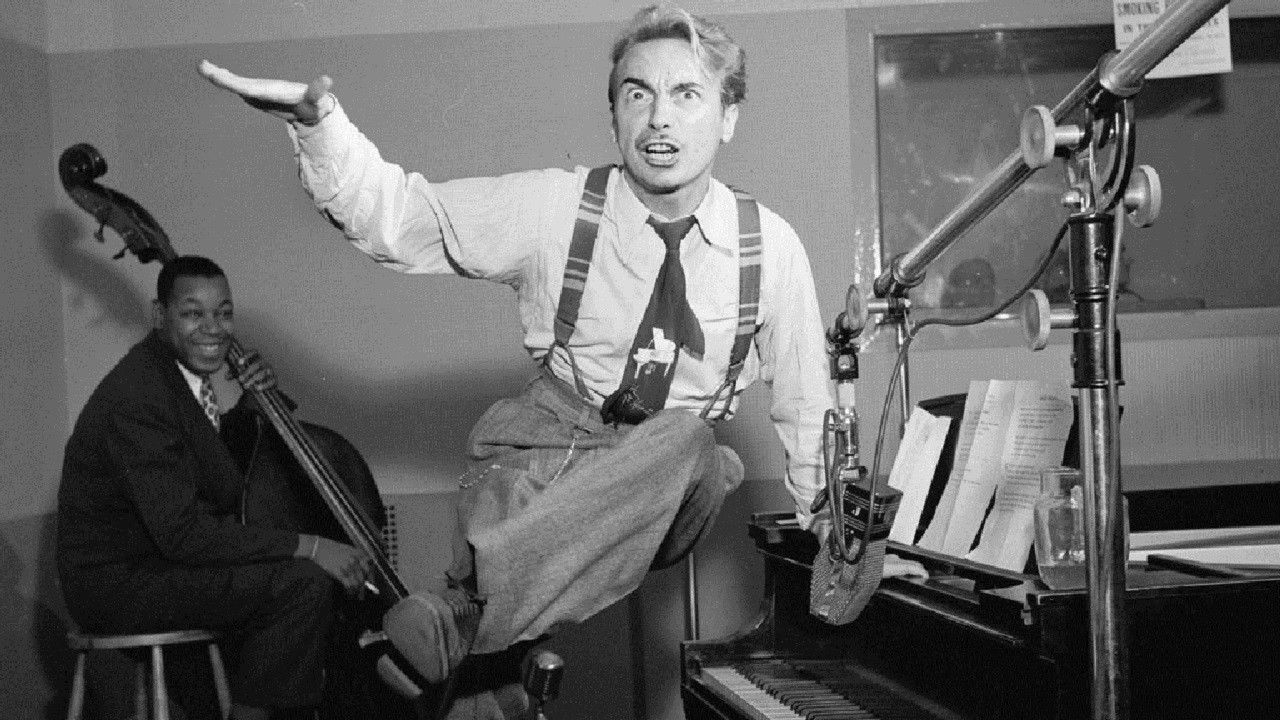 Boogie in Blue: Harry "The Hipster" Gibson backdrop