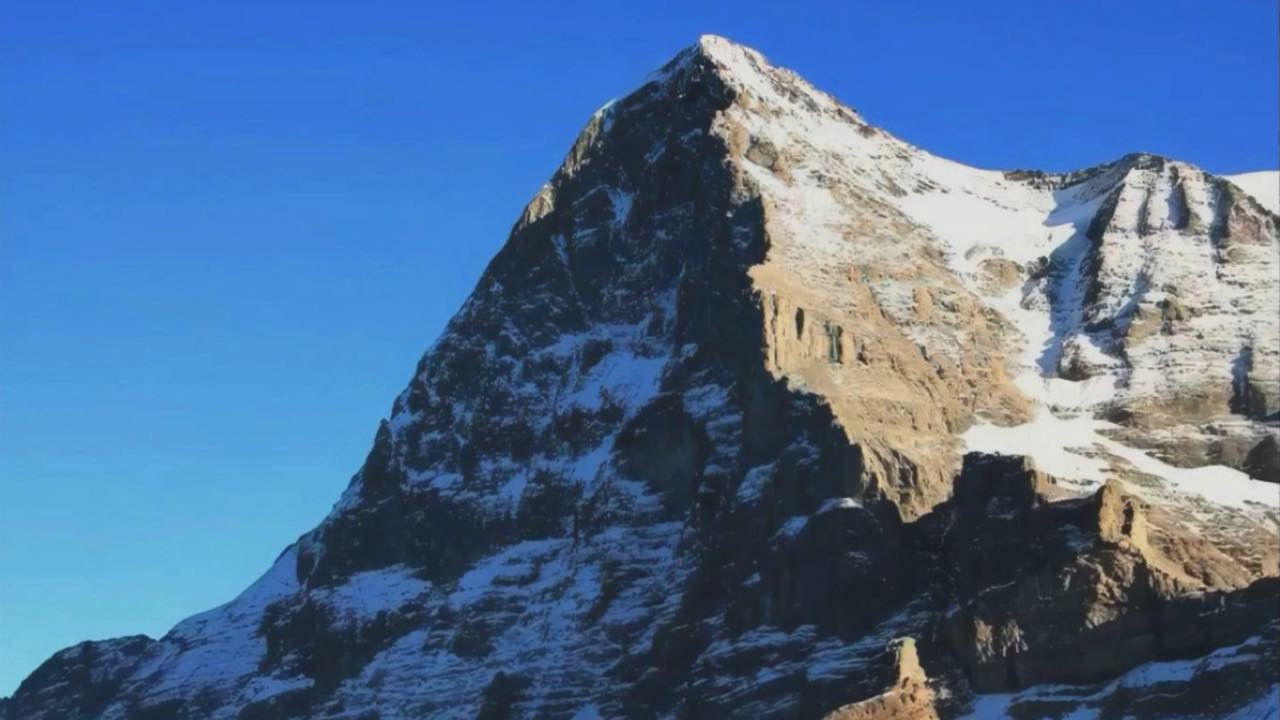 Der Eiger "Ersteigung der Nordwand" backdrop