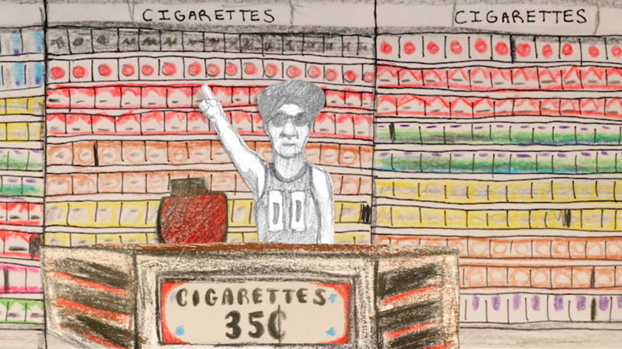 Legal Smuggling with Christine Choy backdrop