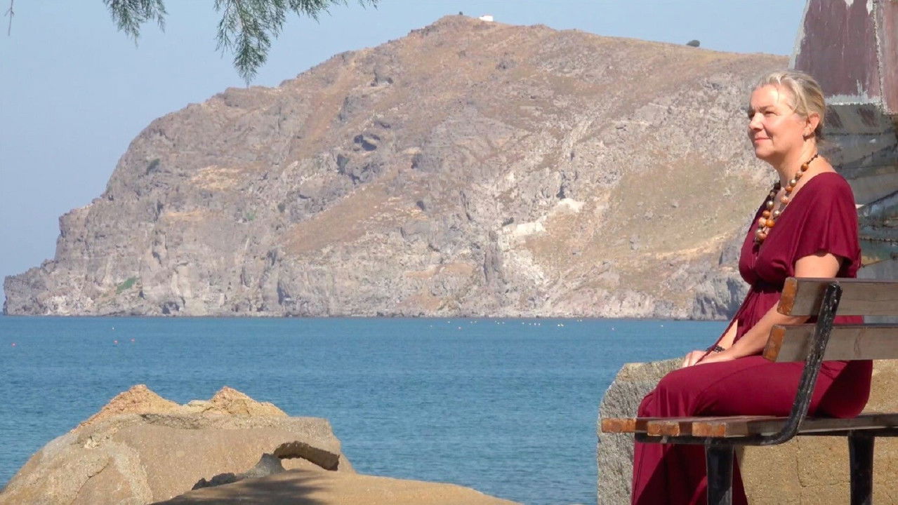 Sappho Singing backdrop