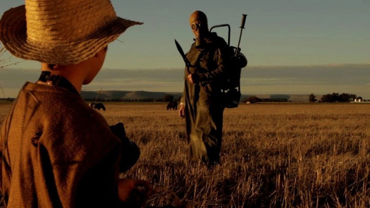 El nacimiento del mal backdrop