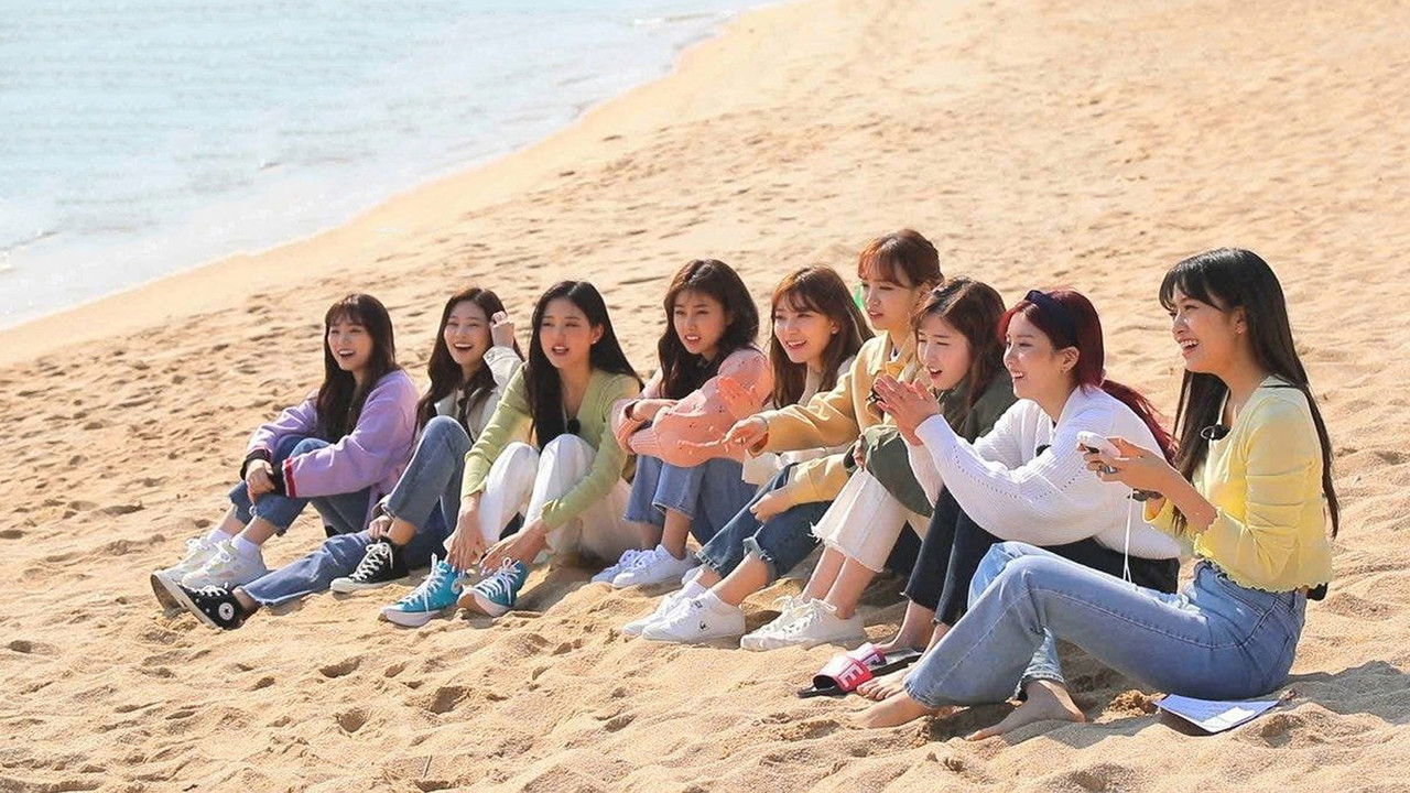 IZ*ONE Eating Trip backdrop