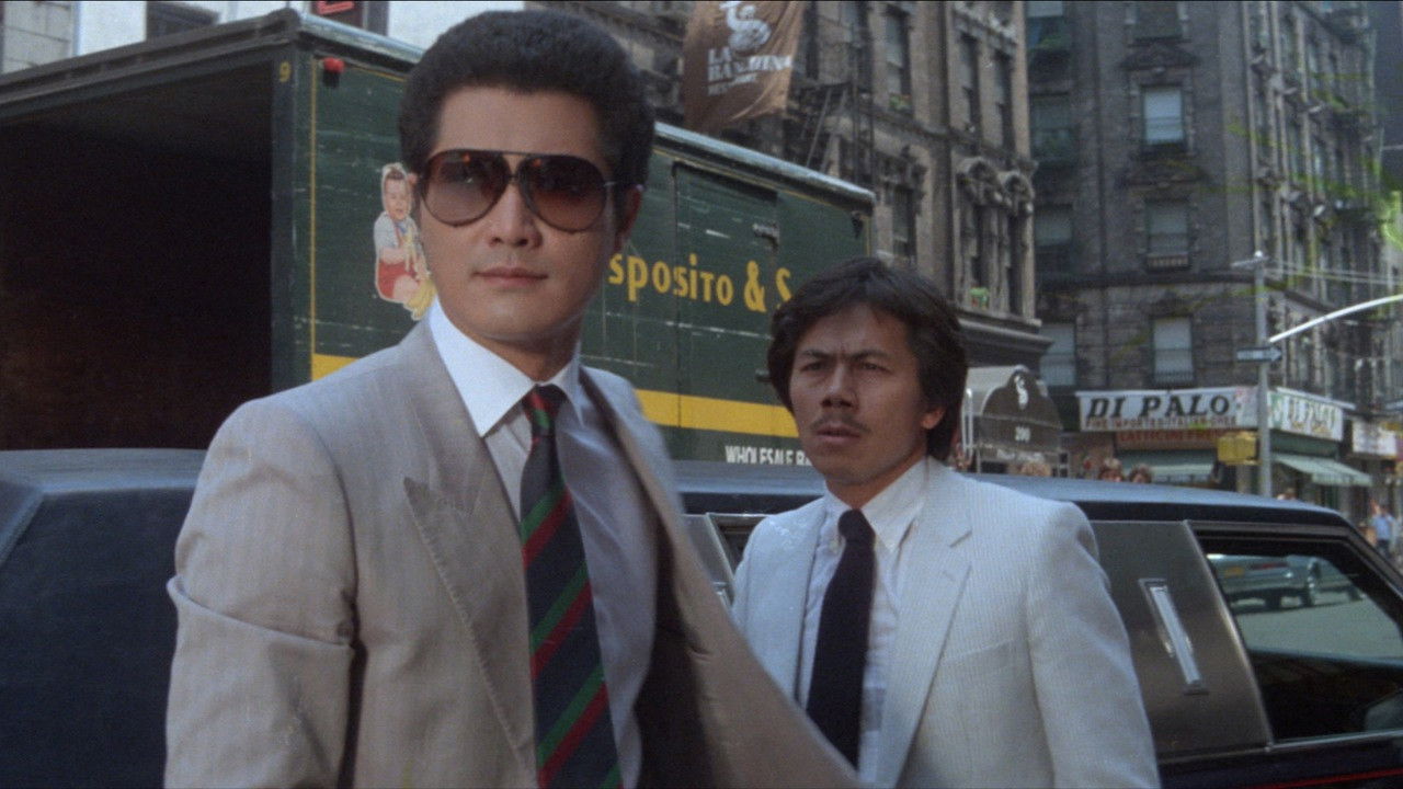 New York Chinatown backdrop