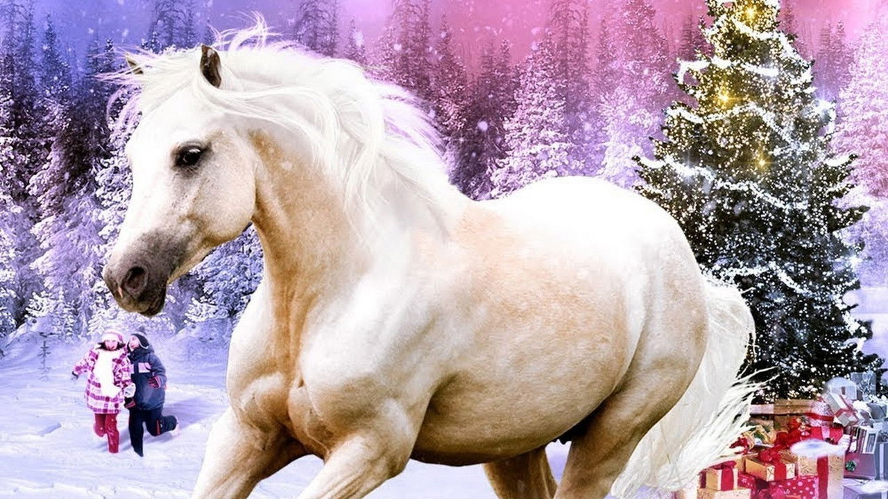 My Christmas Pony backdrop