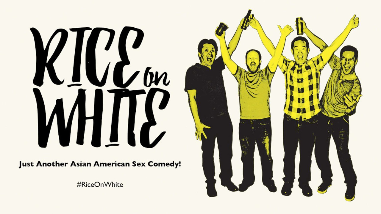 Rice on White backdrop