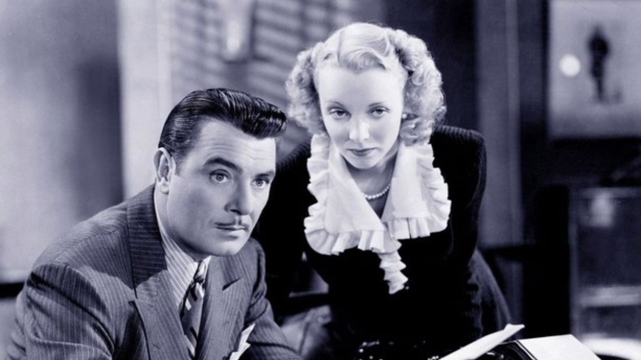 The Man Who Talked Too Much backdrop