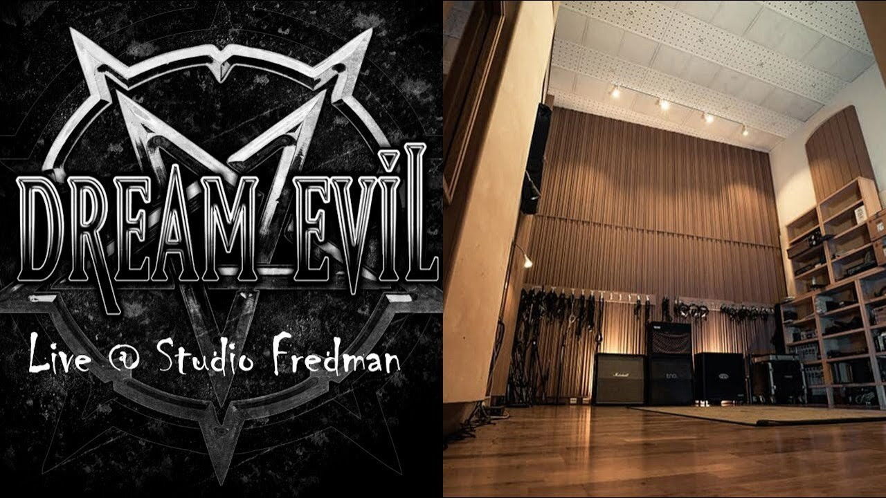 Dream Evil - Livestream at Studio Fredman backdrop