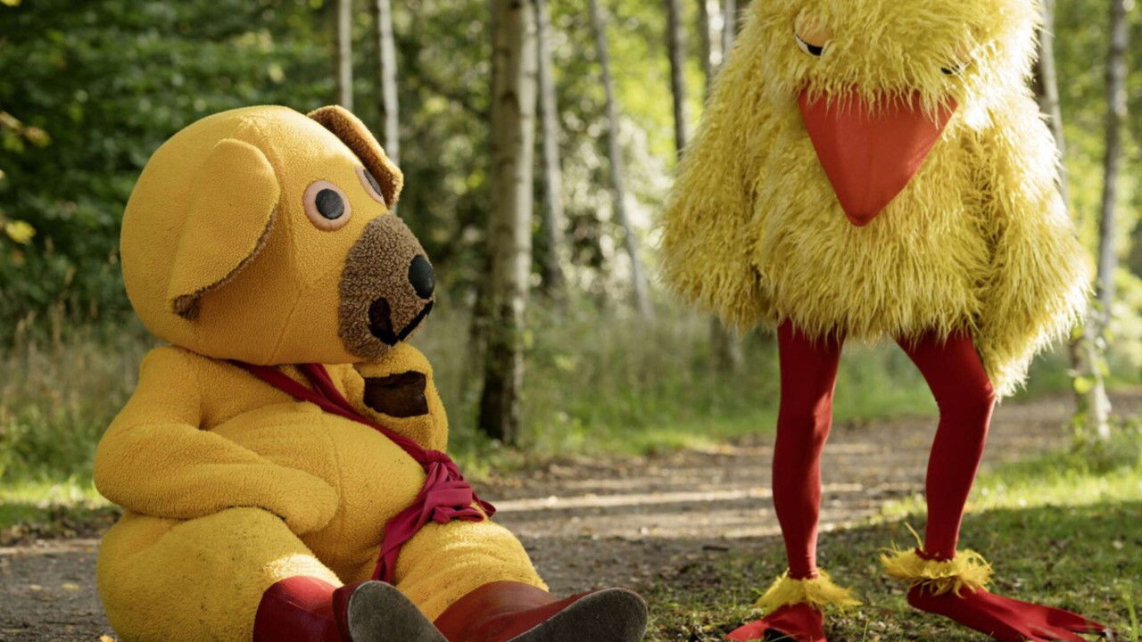 Bamse møder den store verden backdrop