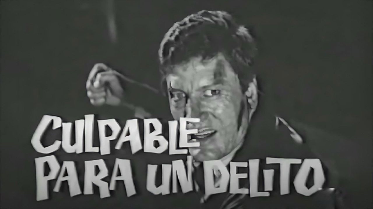 Culpable para un delito backdrop