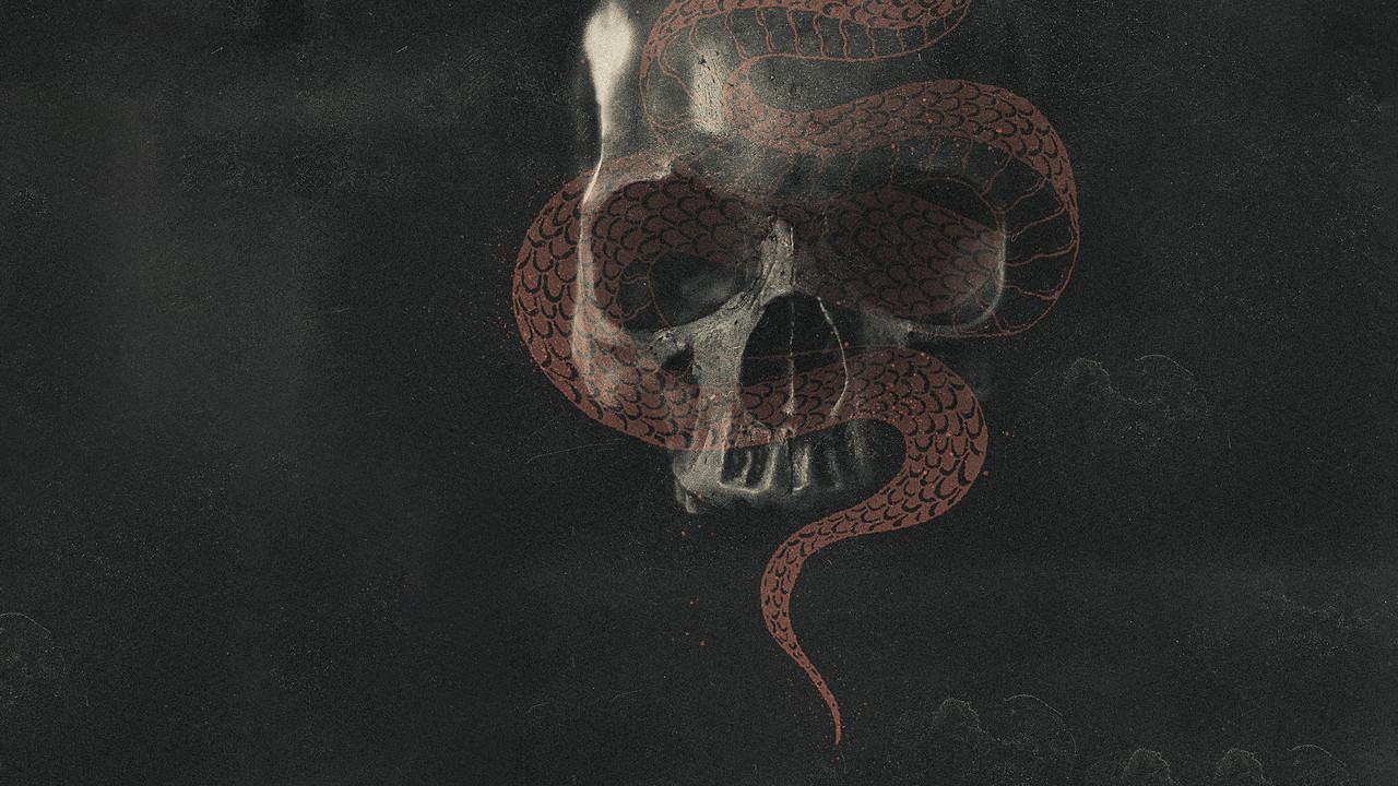 Man-Eating Python backdrop