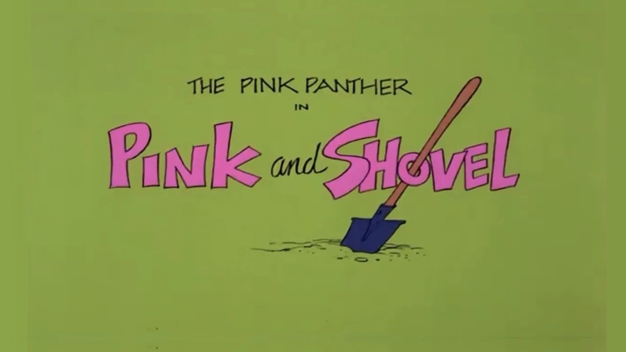 Pink and Shovel backdrop