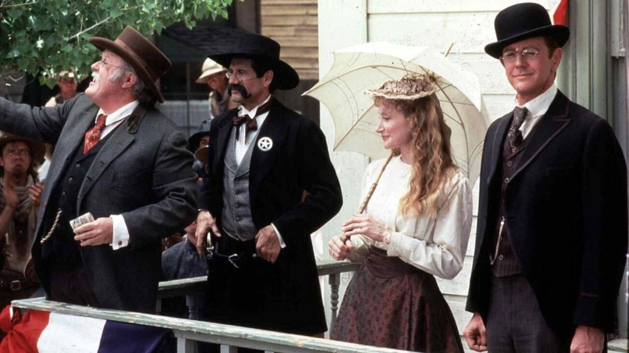 Four Eyes and Six-Guns backdrop