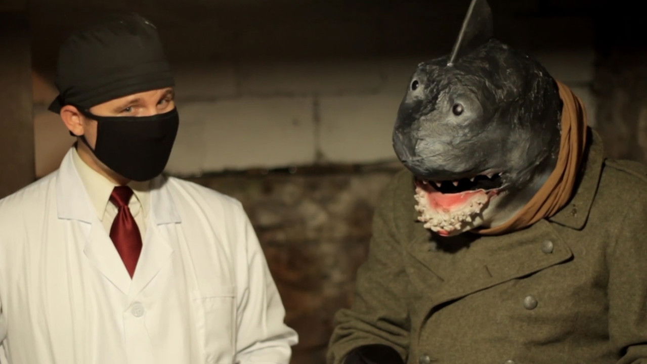 Post Apocalyptic Commando Shark backdrop