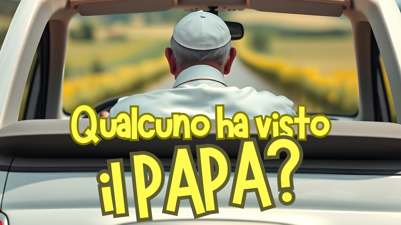 Qualcuno ha visto il Papa? backdrop