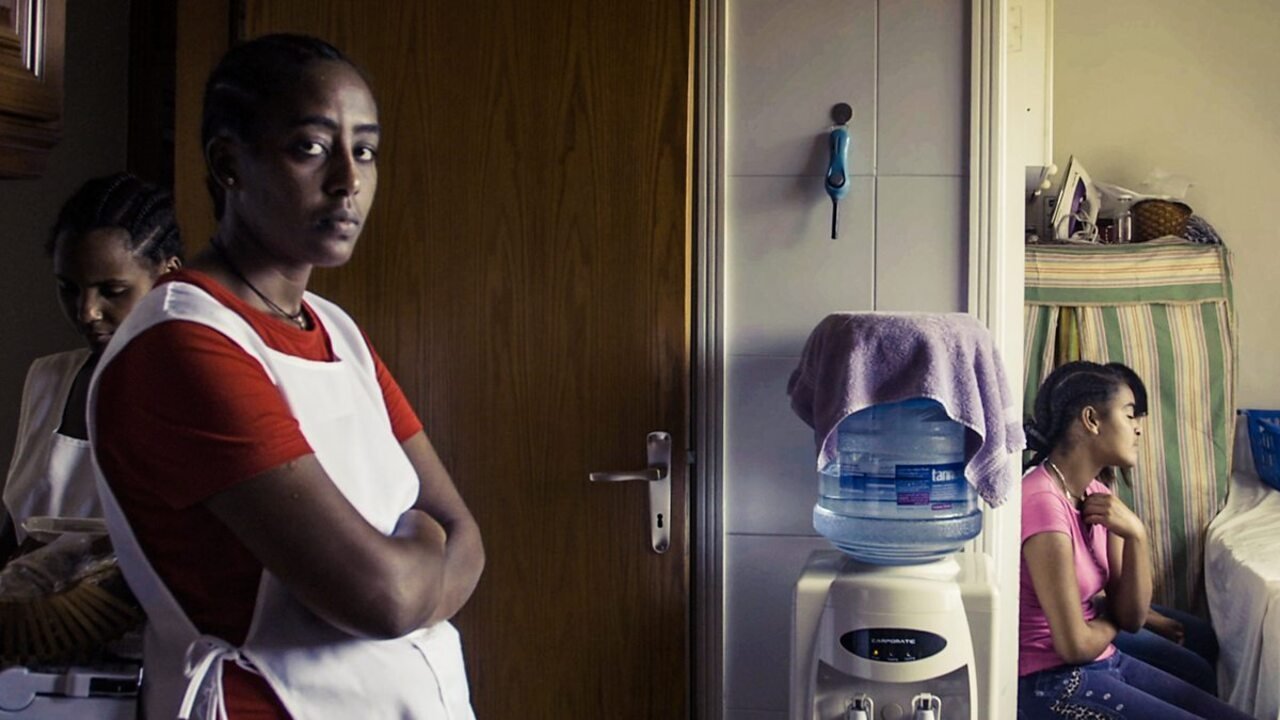 Maid in Hell backdrop