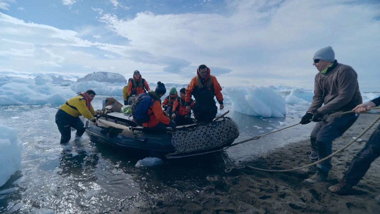 Čeští vědci v Antarktidě backdrop