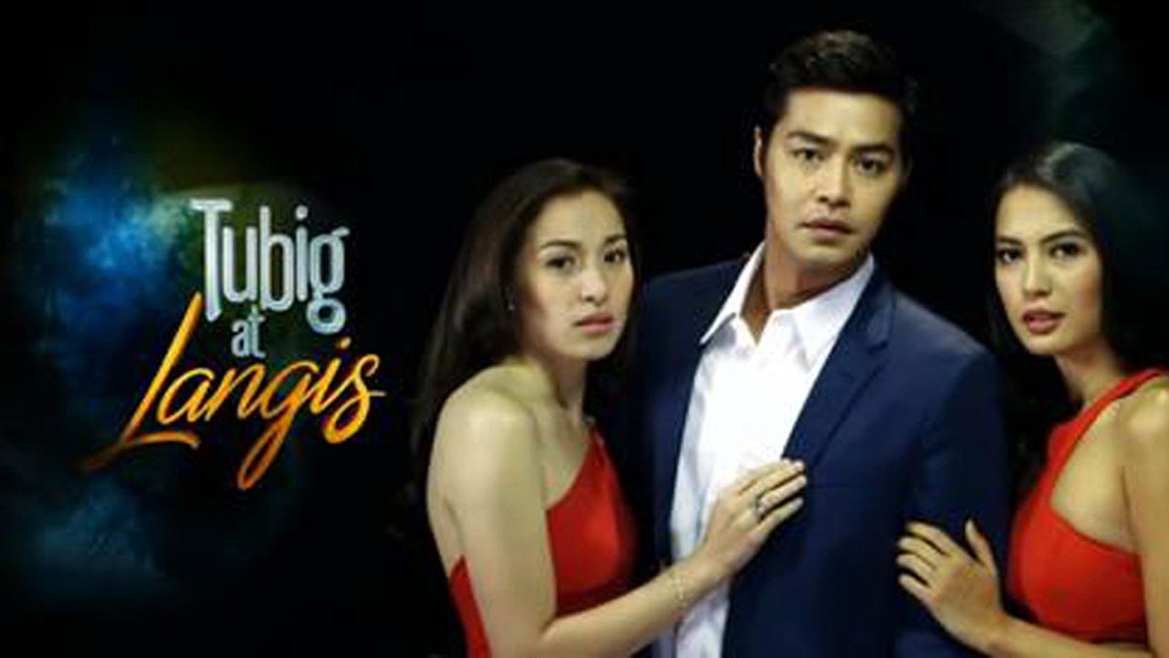 Tubig At Langis backdrop