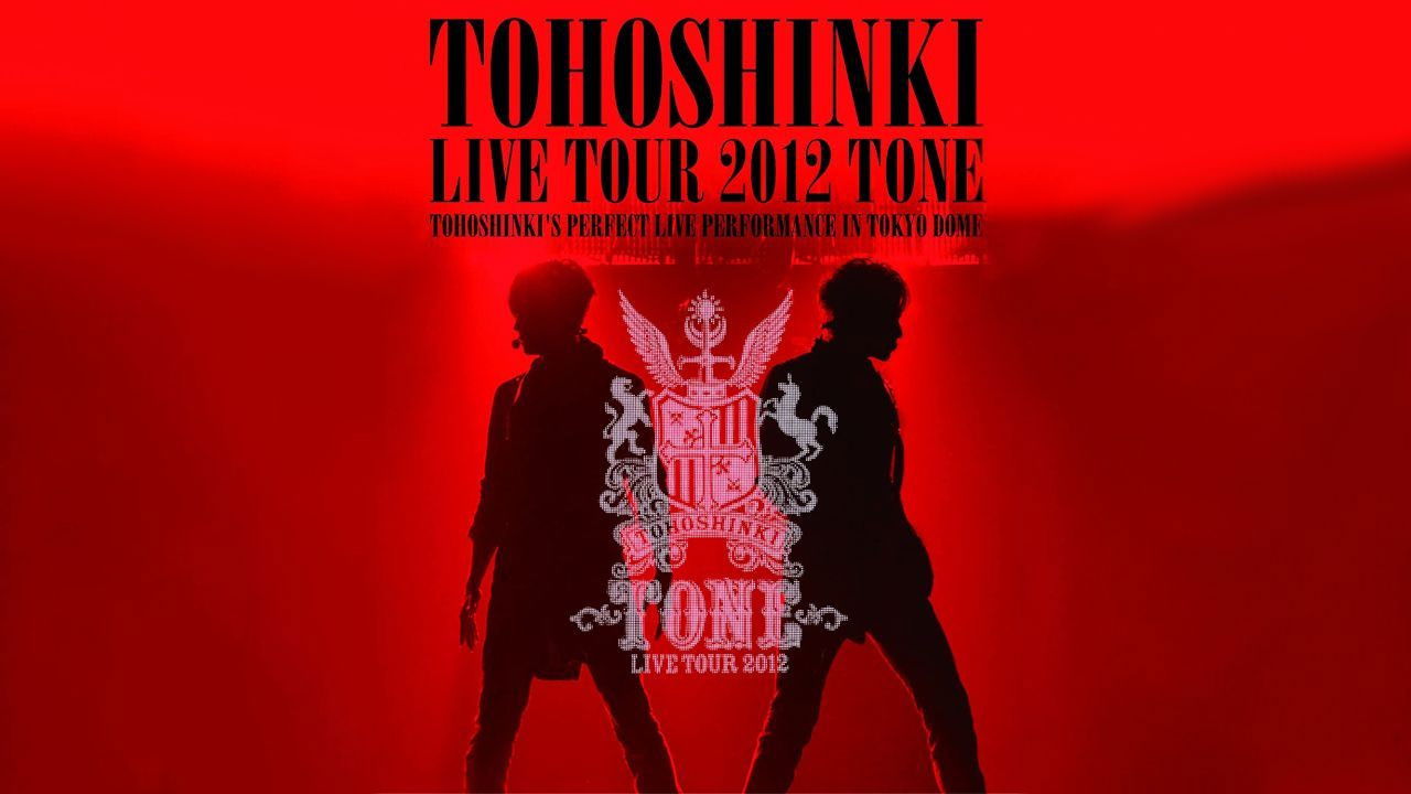 TVXQ! LIVE TOUR 2012 ~TONE~ backdrop