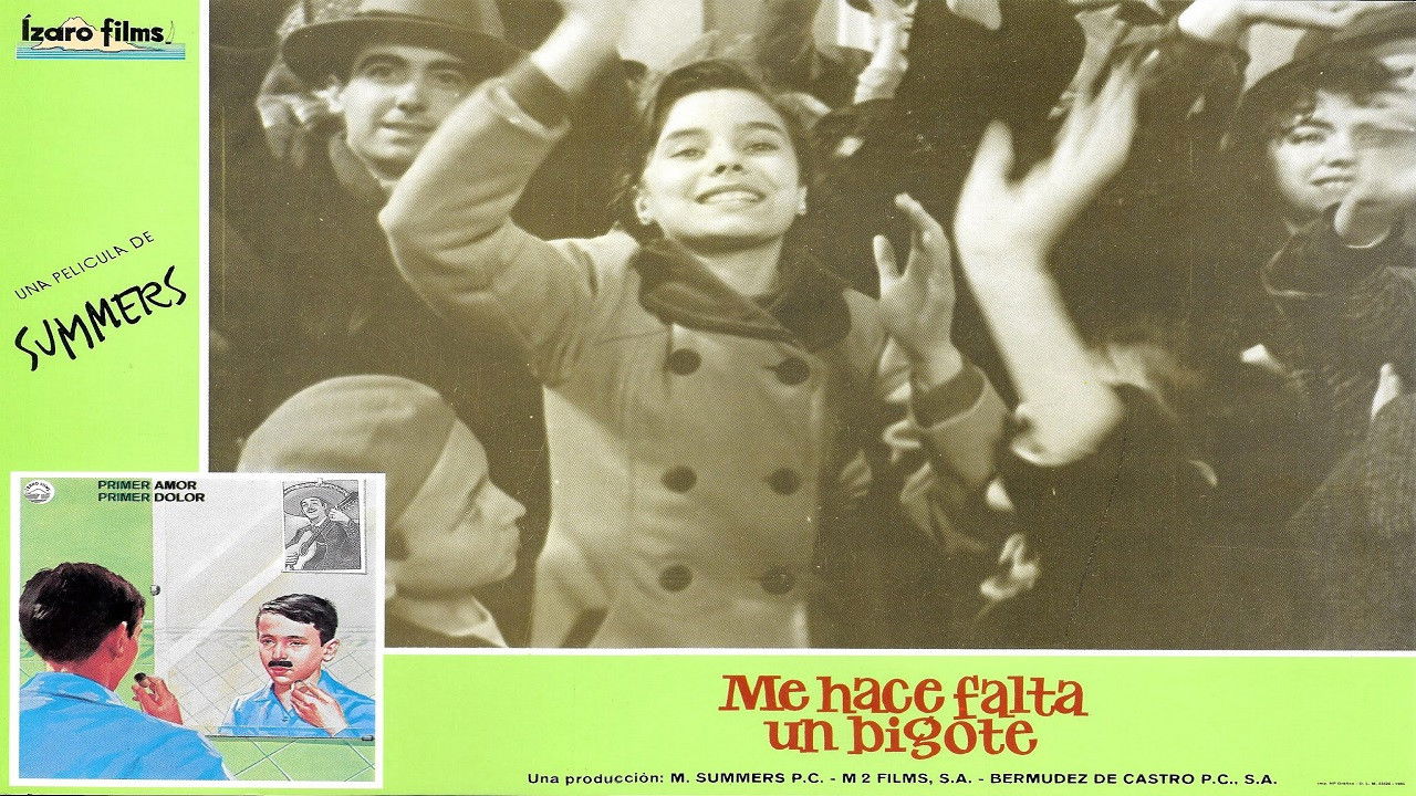 Me hace falta un bigote backdrop