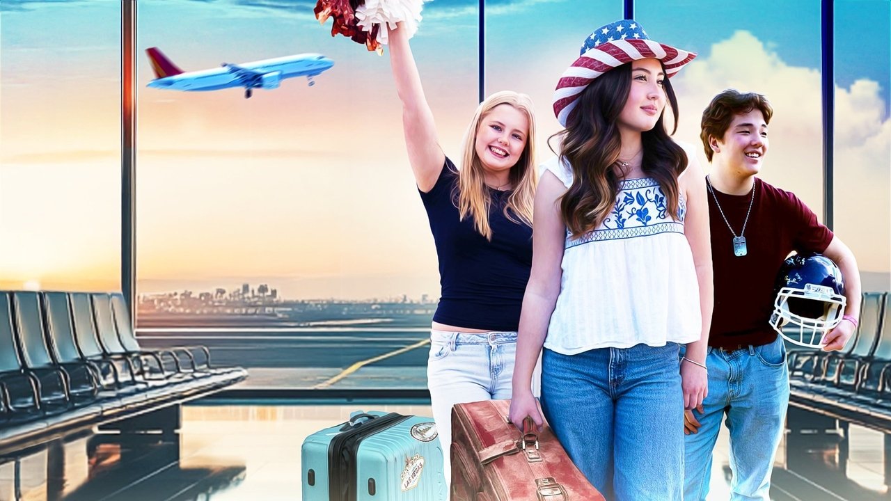 Ett år i USA backdrop