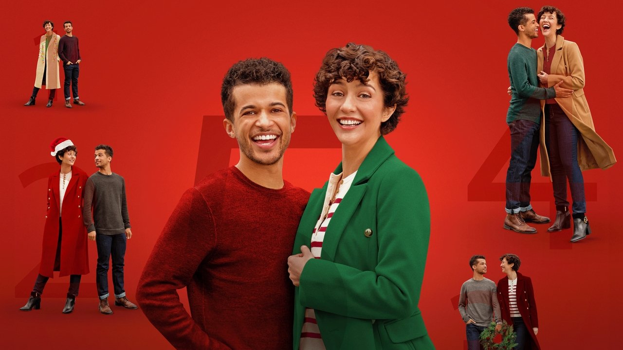 The 5-Year Christmas Party backdrop