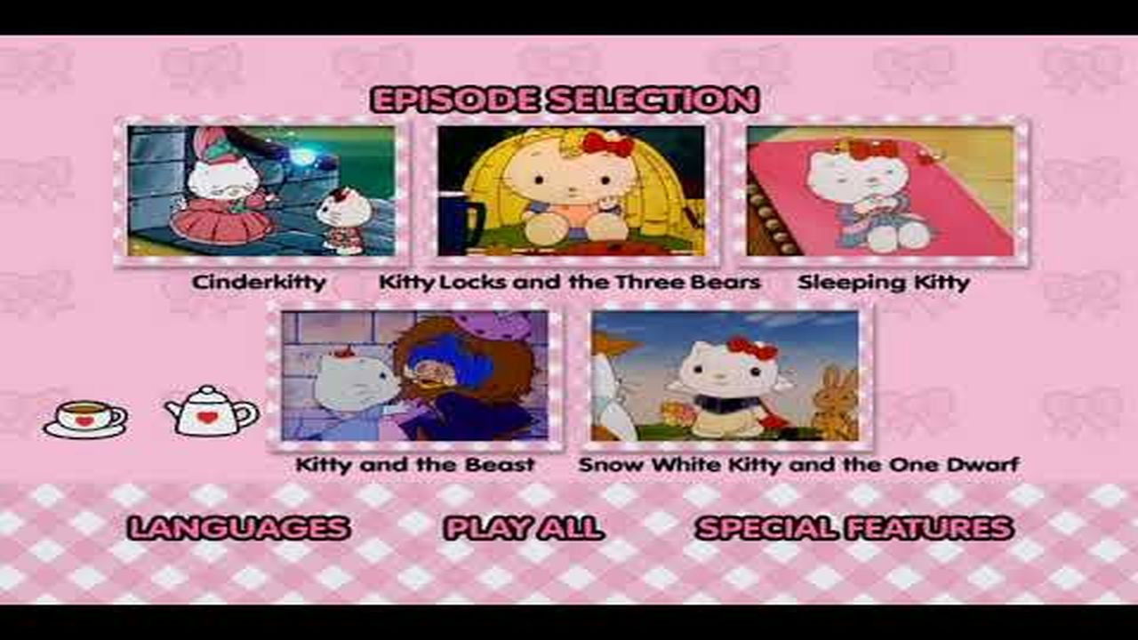 Hello Kitty Becomes A Princess backdrop