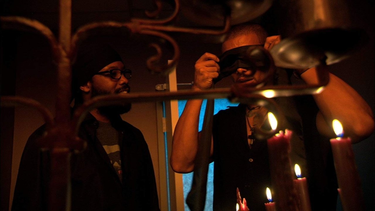 The Dark Party backdrop