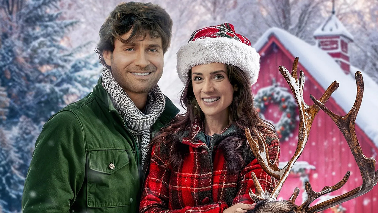 Santa's Cousin backdrop