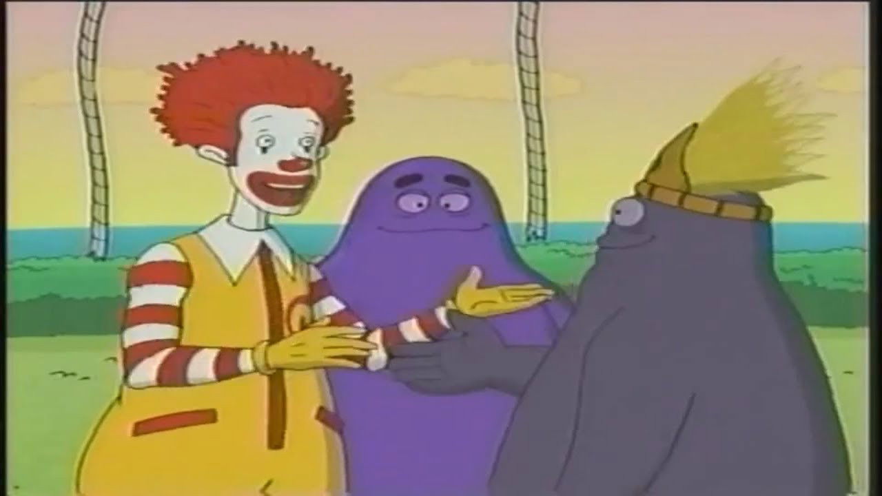 The Wacky Adventures of Ronald McDonald: The Legend of Grimace Island backdrop