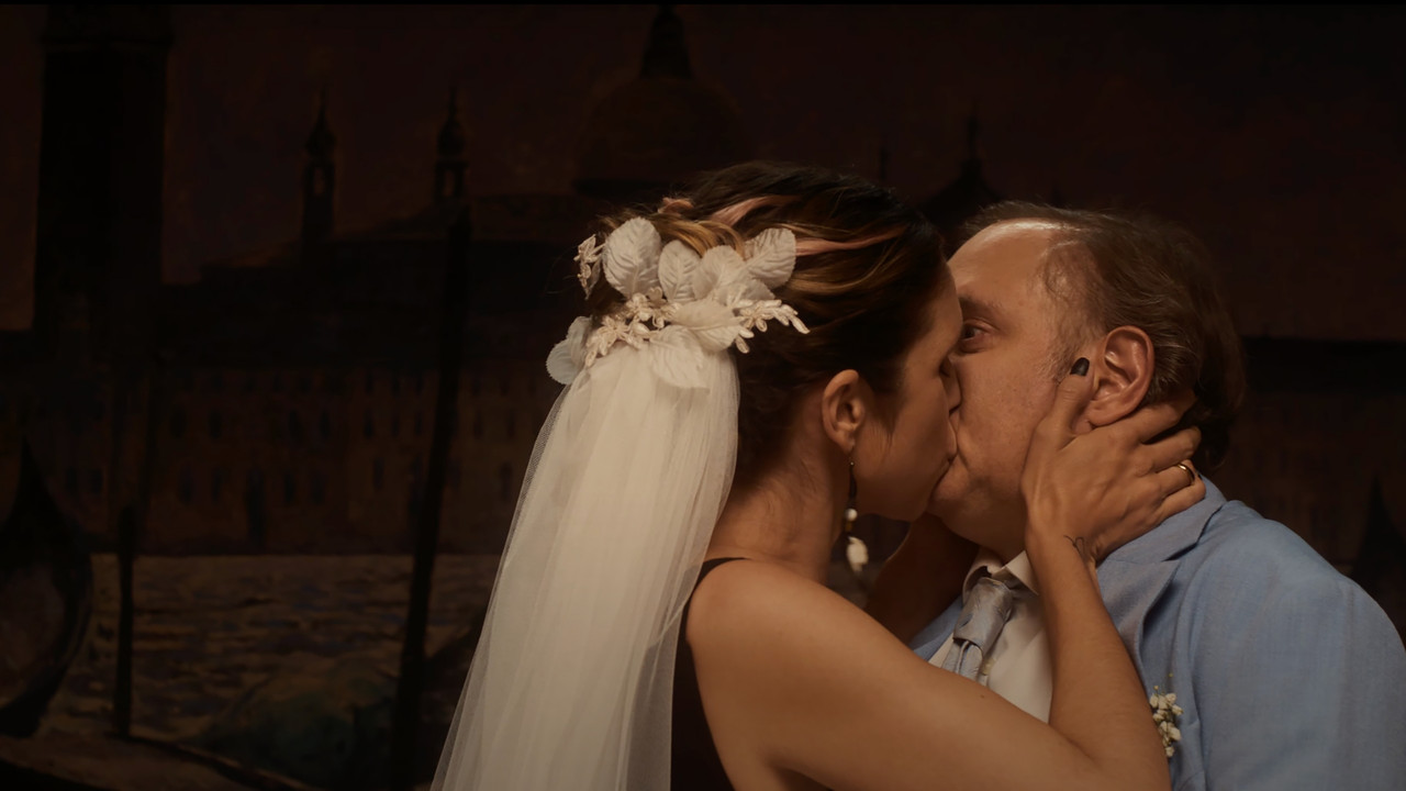 The Wedding backdrop