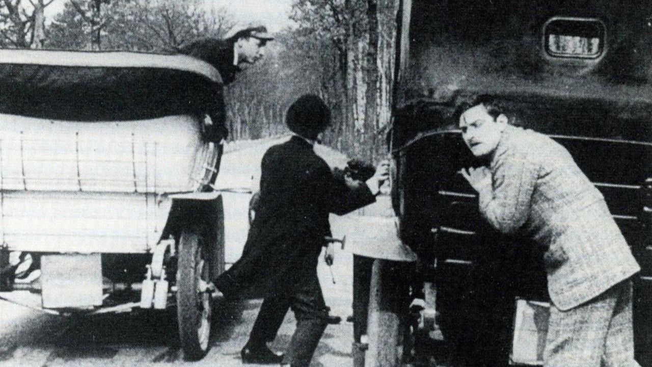 The Adventure of a Journalist backdrop