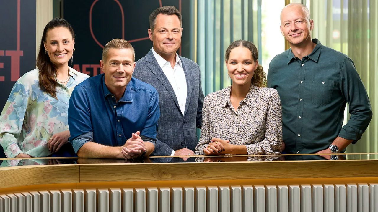 Aftenshowet backdrop