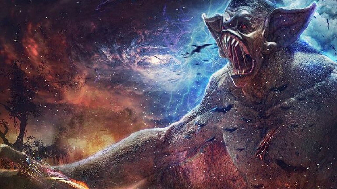 King Hou Yi backdrop