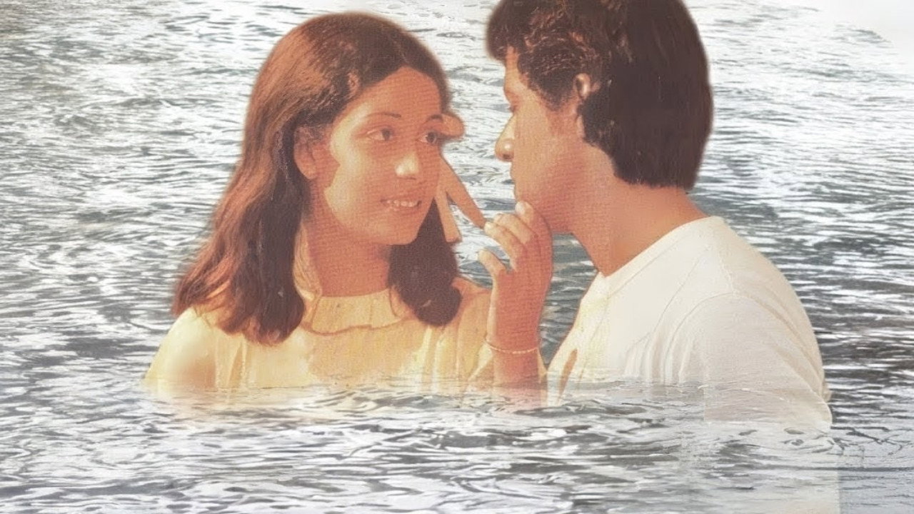 By the river backdrop