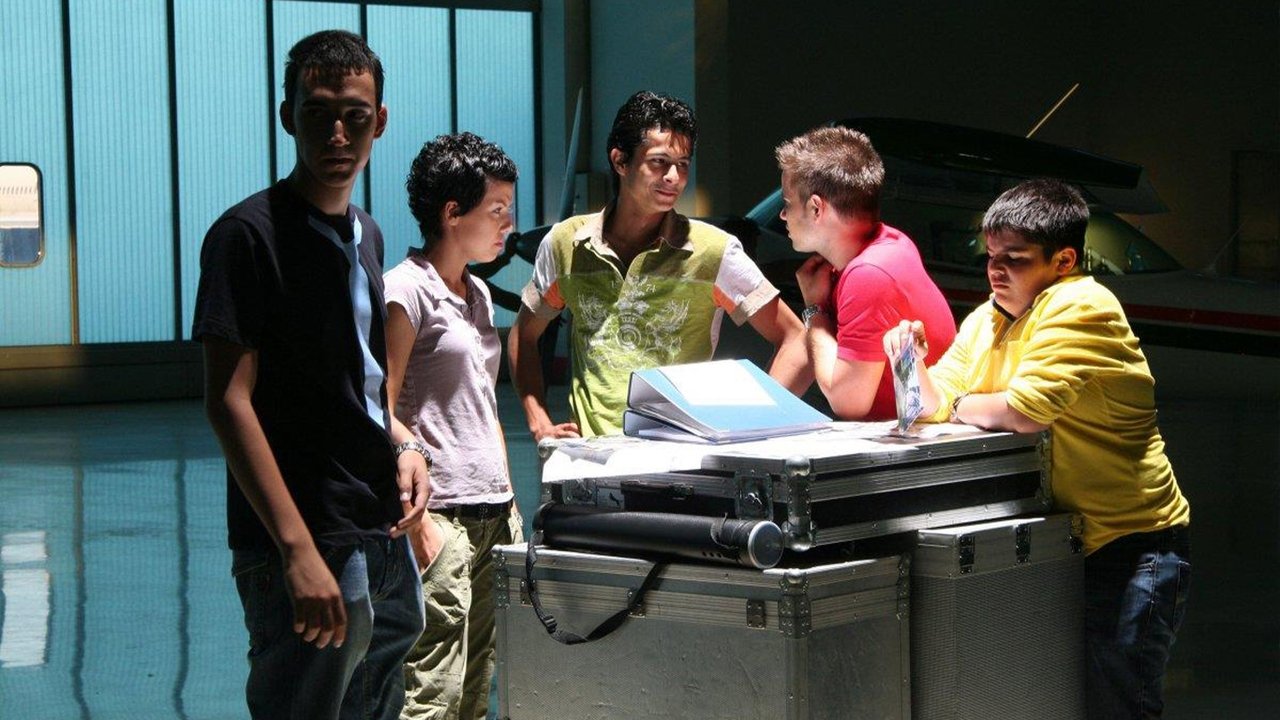 Heist School backdrop