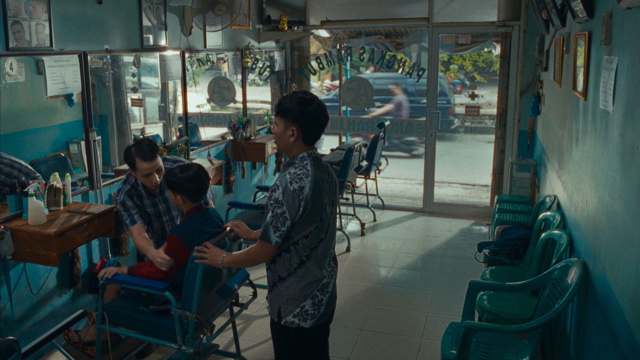 Nugroho Barbershop backdrop